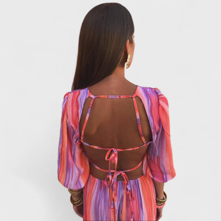 Elena™|Abito Estivo con Cut-Out