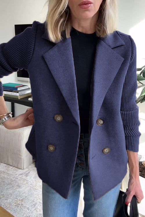 Allegra™|Knit-Sleeve Jacket