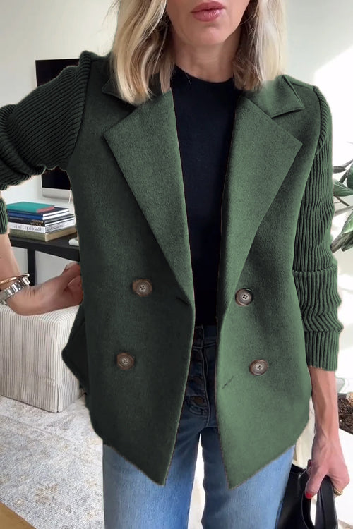 Allegra™|Knit-Sleeve Jacket