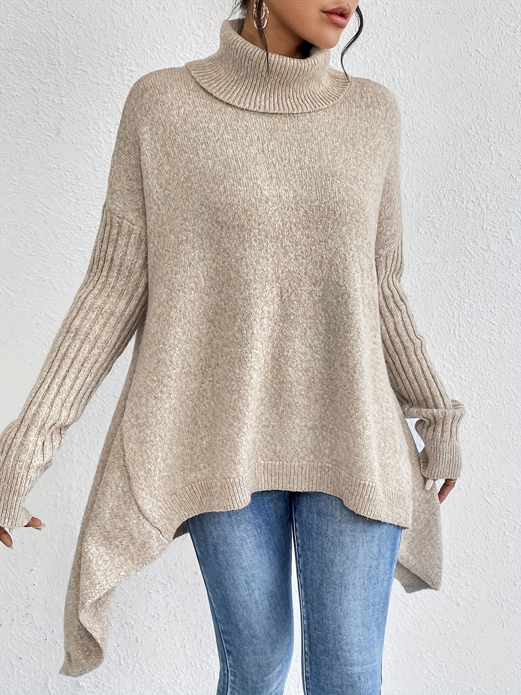 NIKKI™|OVERSIZED TURTLENECK