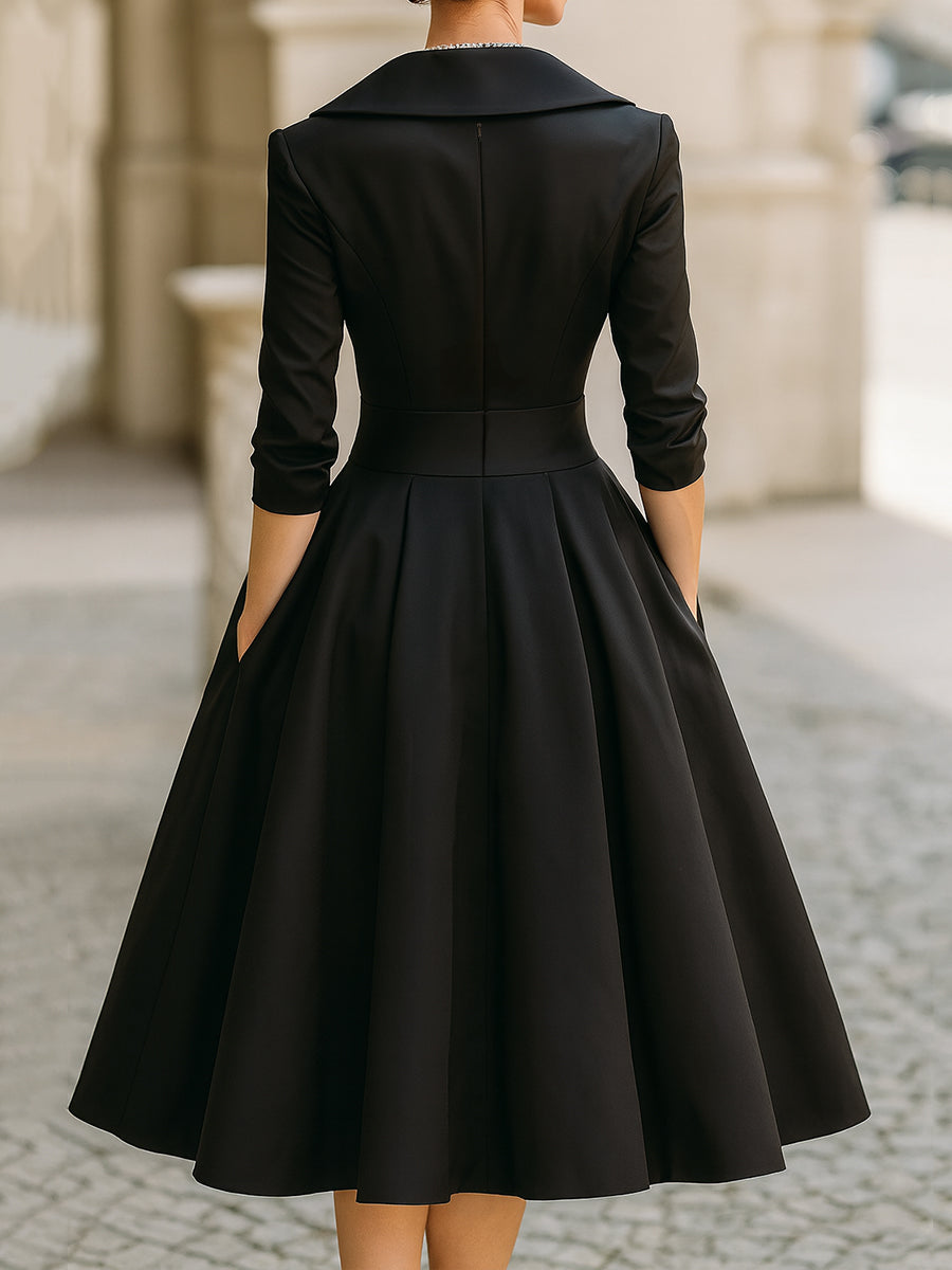 CRYSTAL™|CHIC MIDI DRESS