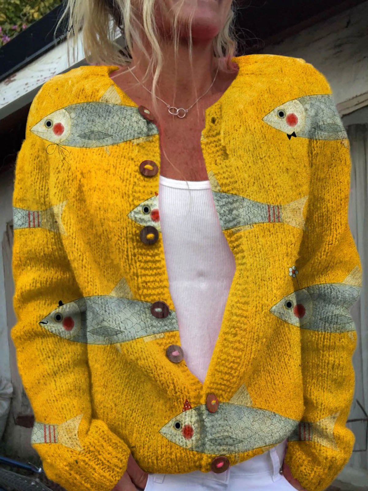 MADISON™|BUTTONED CARDIGAN