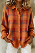 SUMMER™|PLAID CARDIGAN