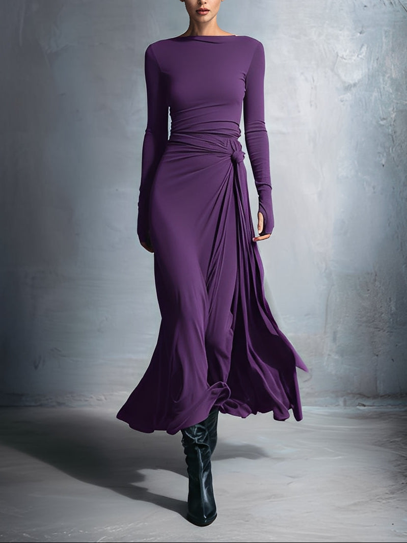 SERAPHINA™|SIDE KNOT MAXI DRESS