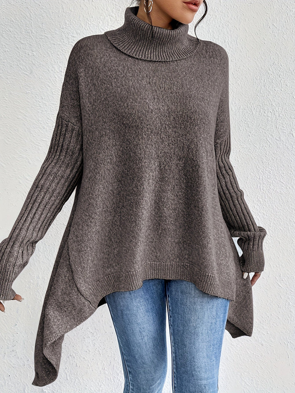 NIKKI™|OVERSIZED TURTLENECK