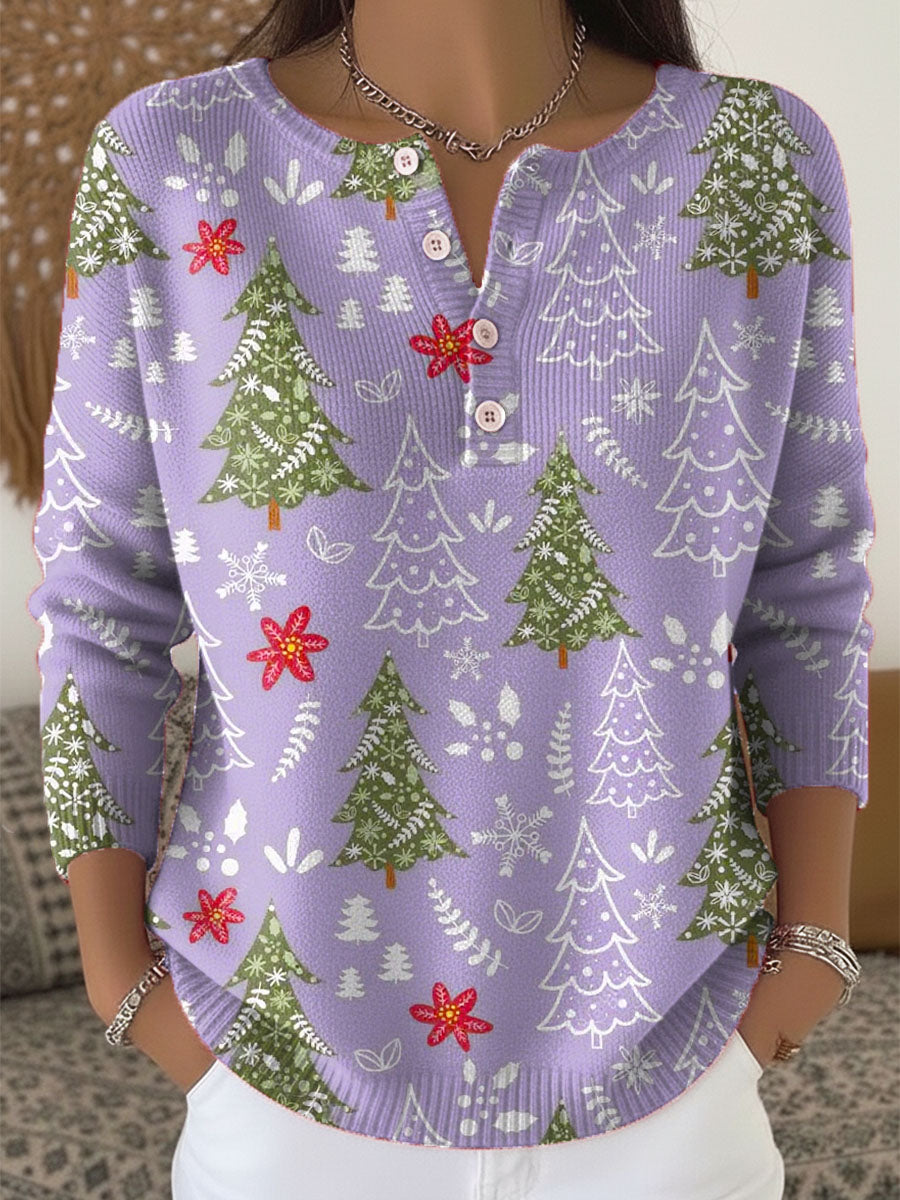 WINNIE™|FESTIVE CASUAL SWEATER