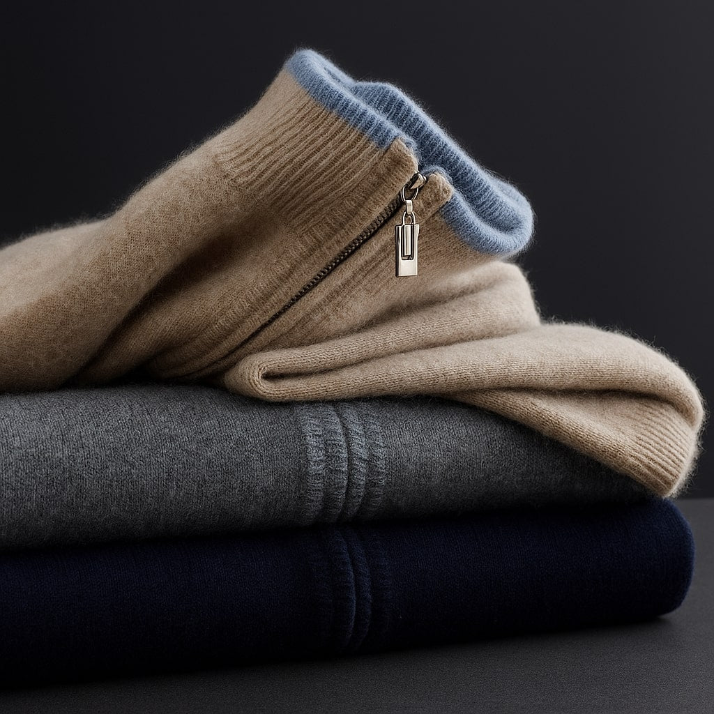 HARVEY™|ELEGANT ZIP CARDIGAN