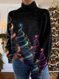 POPPY™|FESTIVE TURTLENECK SWEATER