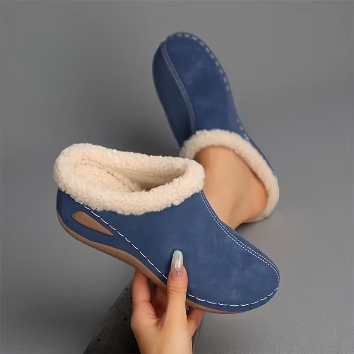 BRIANA™|PLUSH SLIP-ON SANDALS