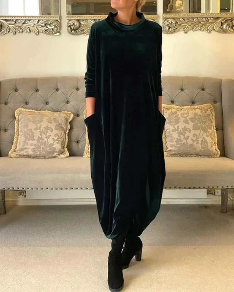 SERAFINA™|ELEGANT VELVET DRESS