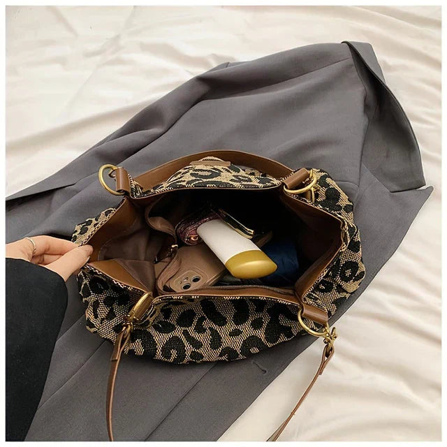 NINA™|BORSA TOTE CHIC MACULATA