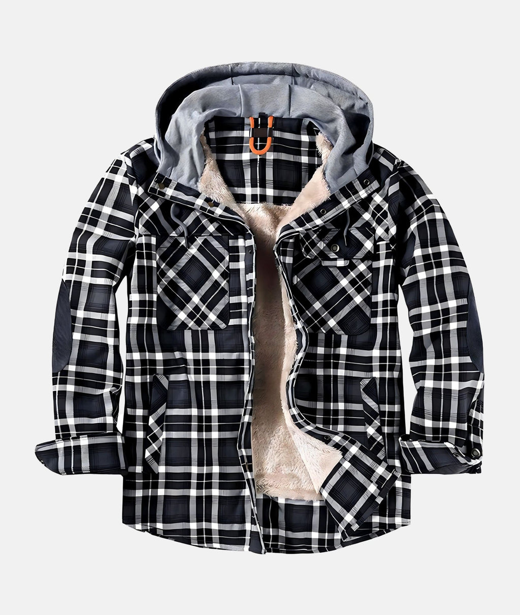 FRANKLIN™|CHECKED FLANNEL JACKET