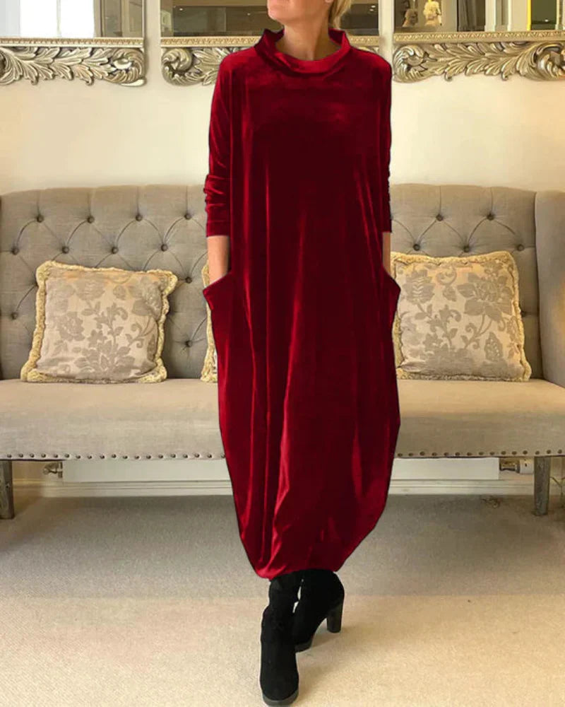 SERAFINA™|ELEGANT VELVET DRESS