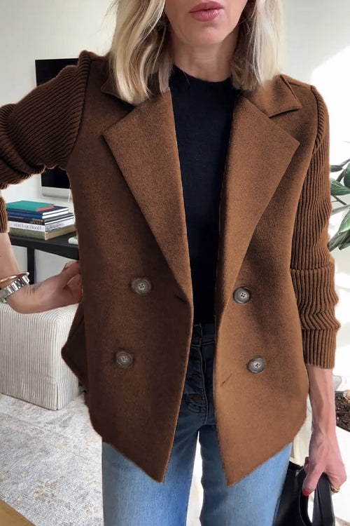 Allegra™|Knit-Sleeve Jacket