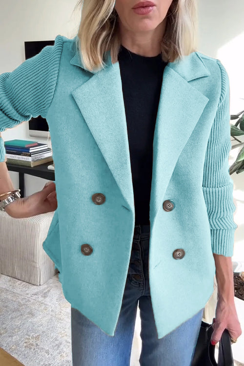 Allegra™|Knit-Sleeve Jacket
