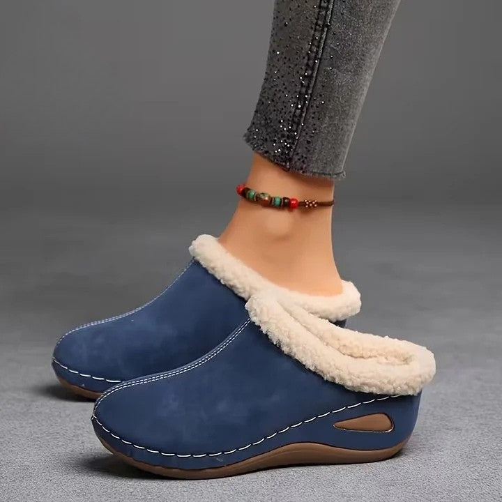 BRIANA™|PLUSH SLIP-ON SANDALS