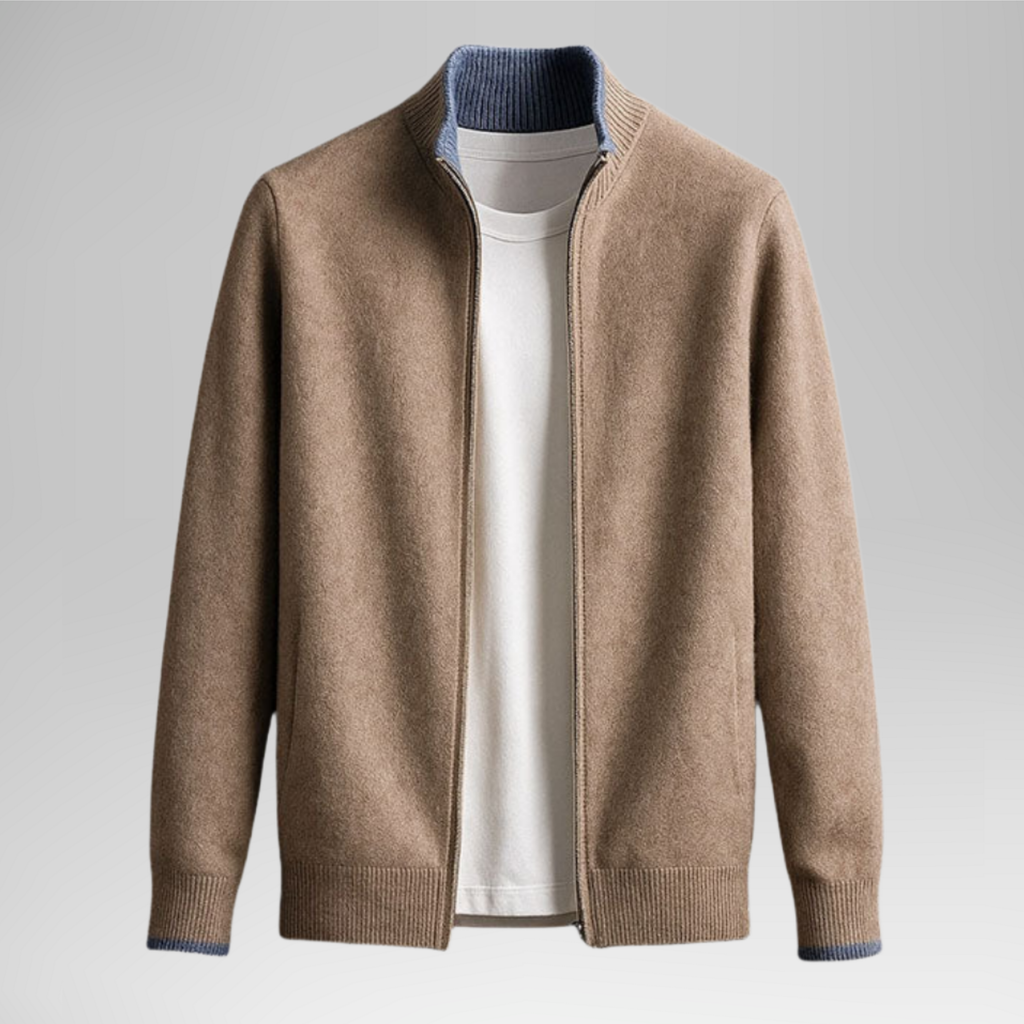 HARVEY™|ELEGANT ZIP CARDIGAN