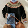 ELVARA™ | CHIC VINTAGE SWEATER