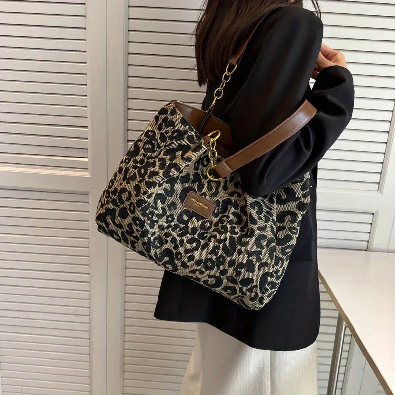 NINA™|BORSA TOTE CHIC MACULATA