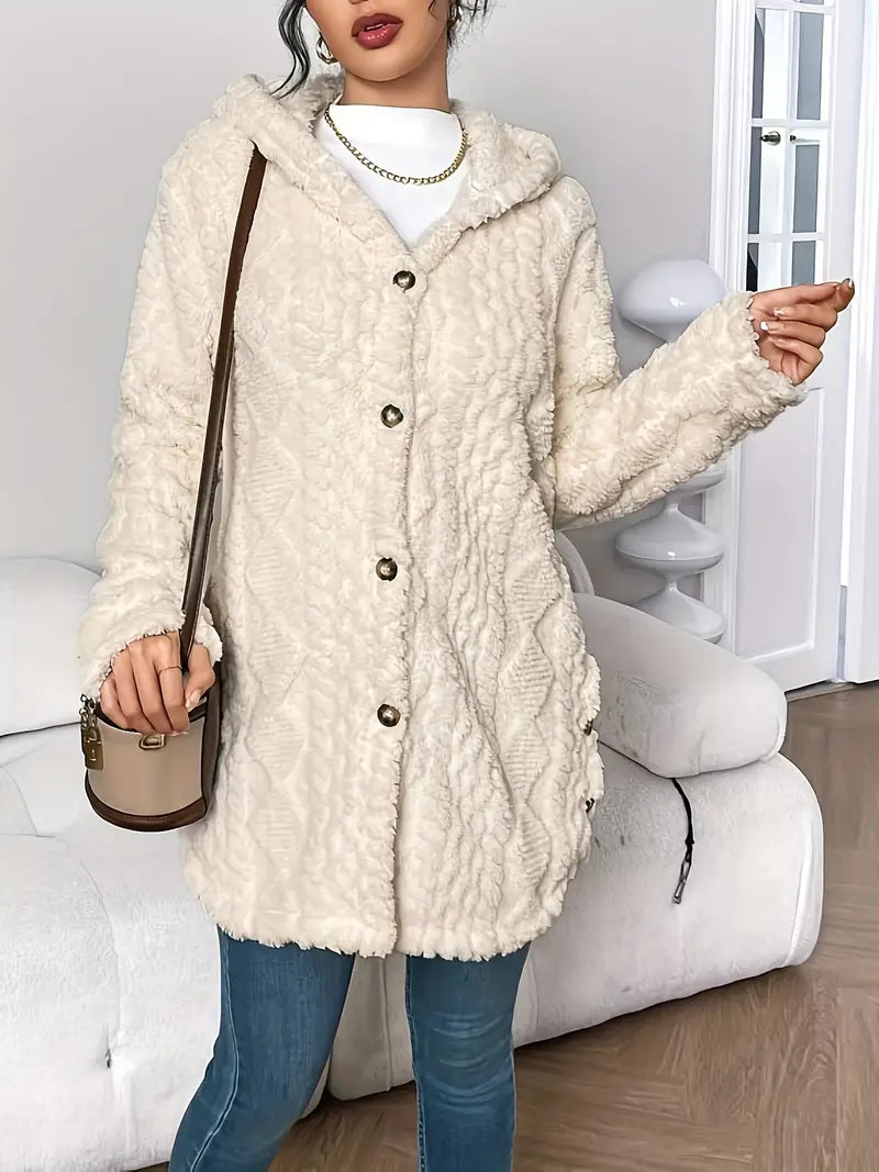 KATIA™|HOODED CARDIGAN