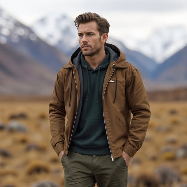 GRAYSON™|CLASSIC VINTAGE JACKET WITH LINING
