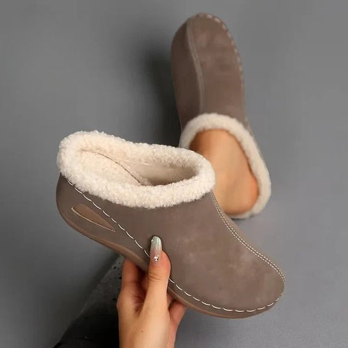 BRIANA™|PLUSH SLIP-ON SANDALS