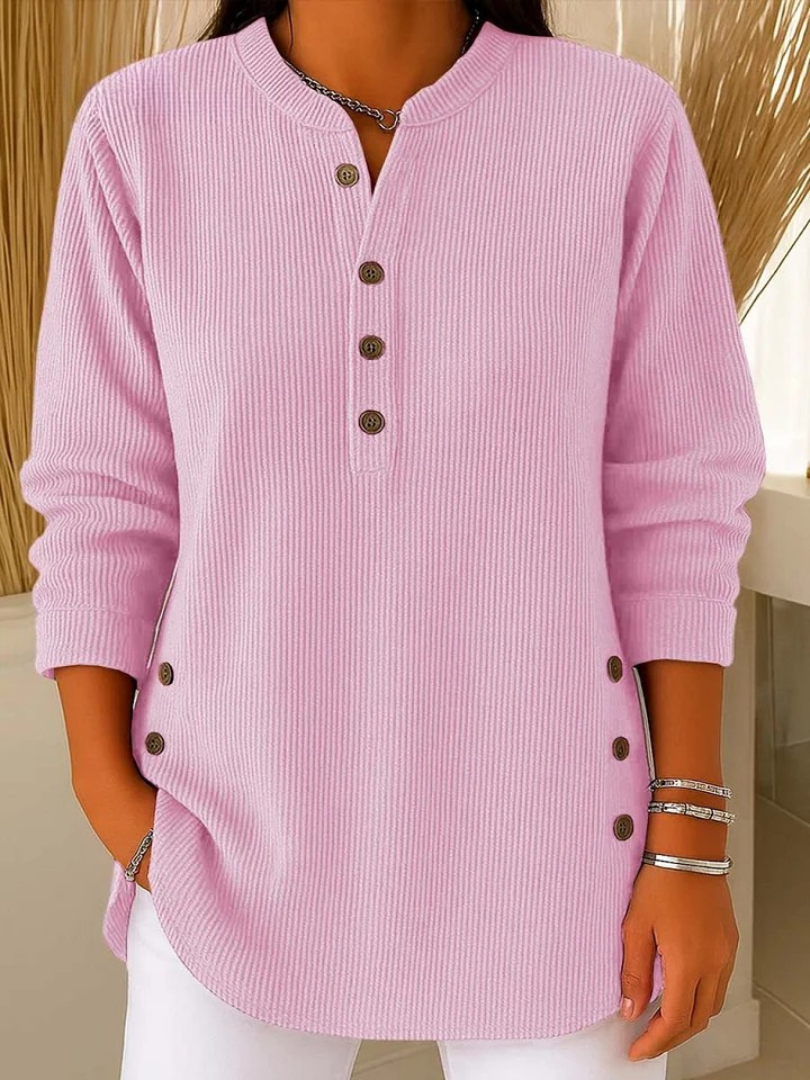 EDEN™|ELEGANT BUTTONED SWEATER