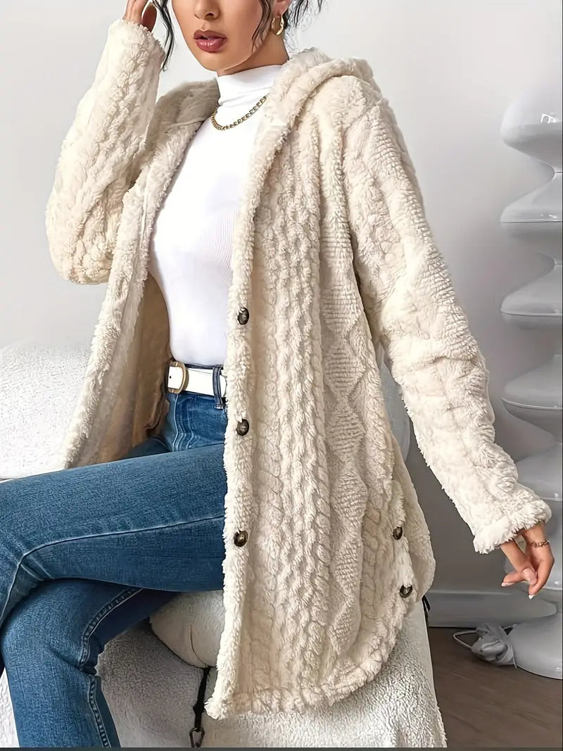KATIA™|HOODED CARDIGAN