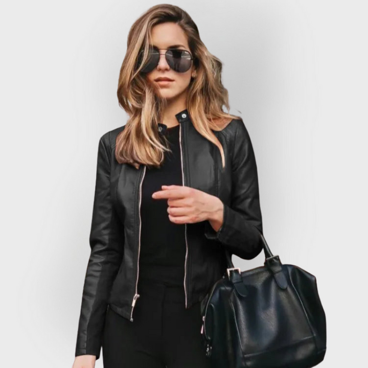 SOPHIA™|Giacca versatile in pelle pregiata
