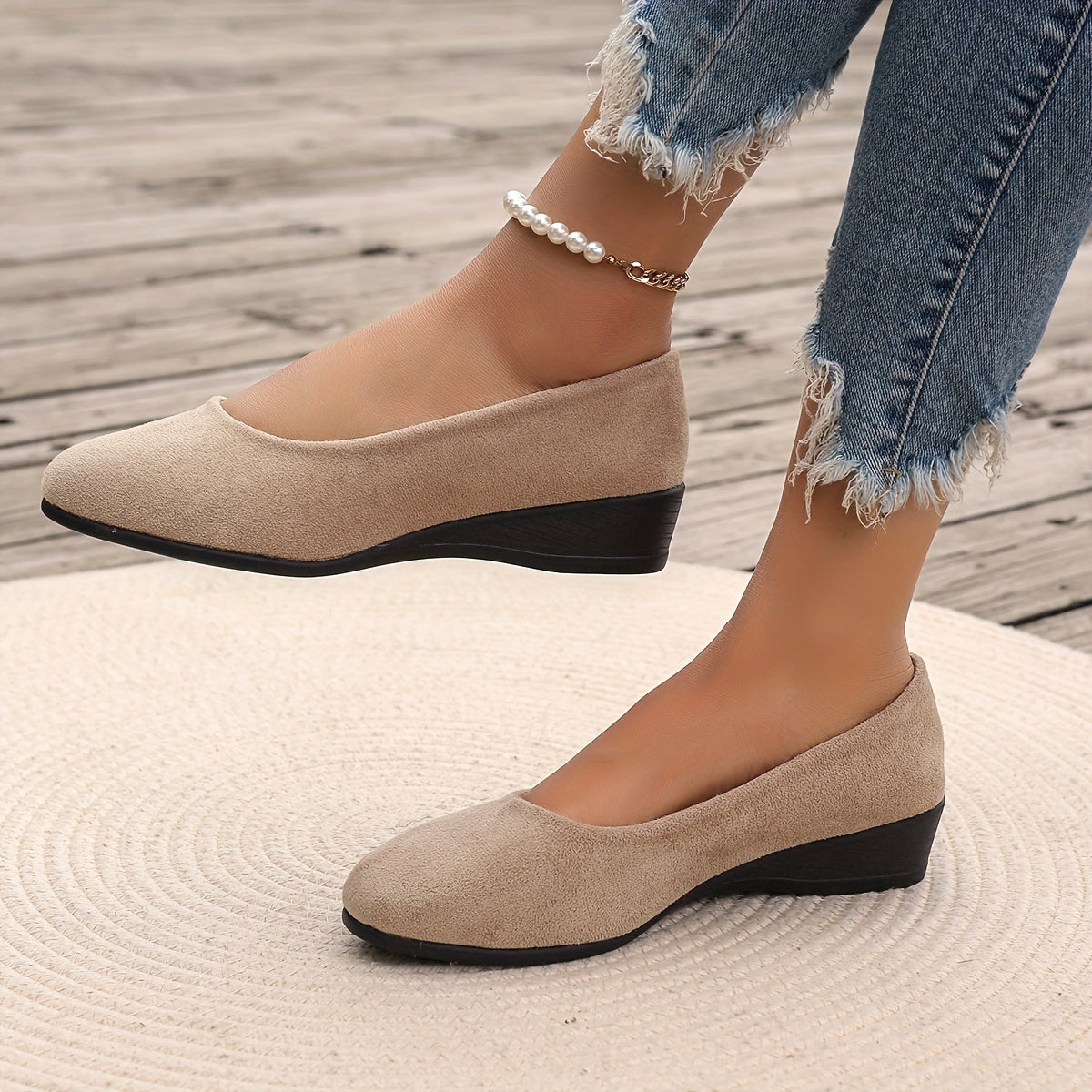 NICOLE™|ELEGANT WEDGE SHOES