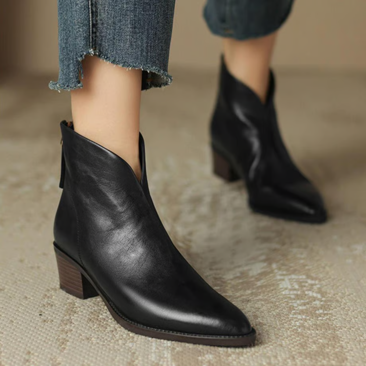 AMELIA™|LUXURY LOW BOOTS
