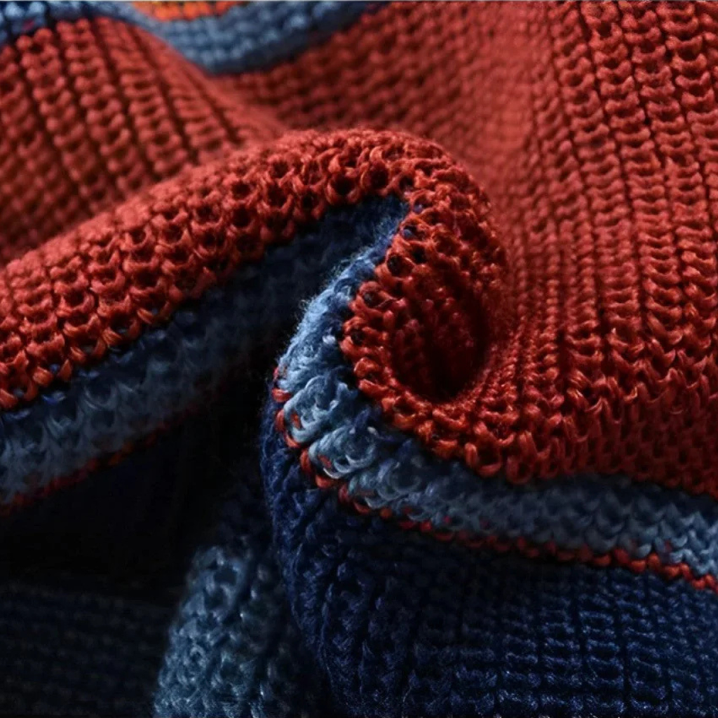 ROMAN™|RETRO STRIPED CARDIGAN