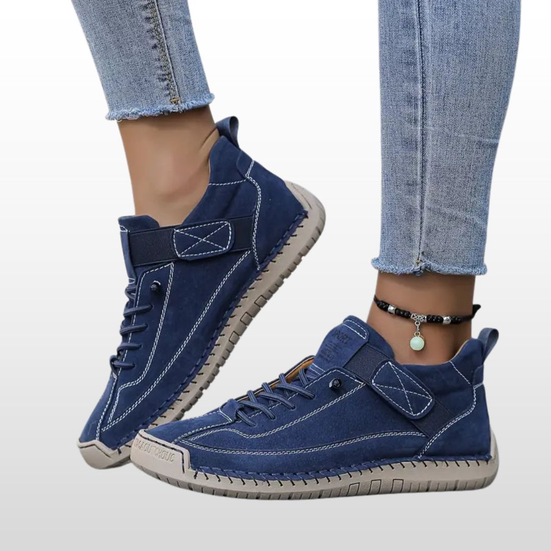 GISELLA™|LEATHER SNEAKERS