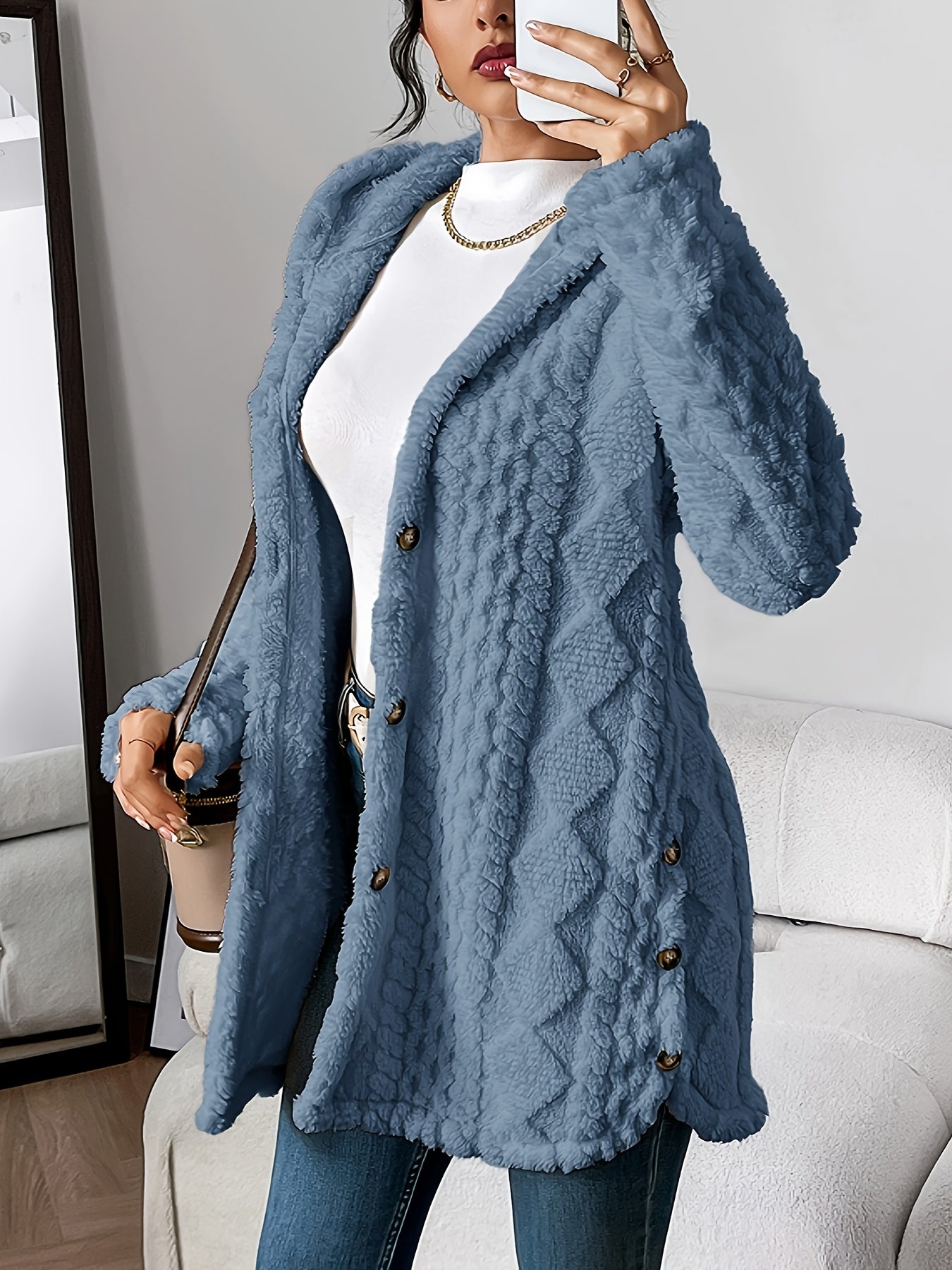 KATIA™|HOODED CARDIGAN