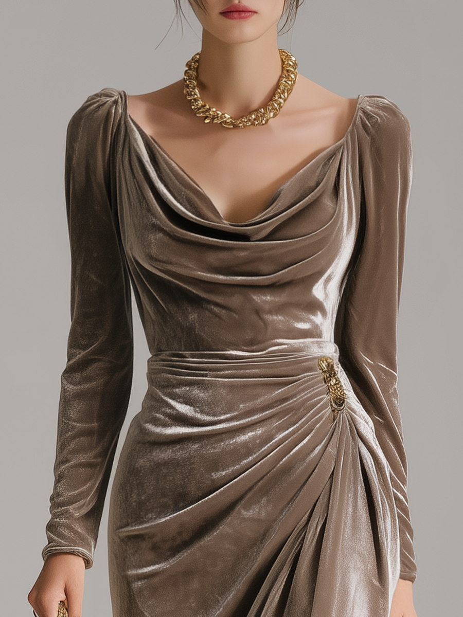 CLARA™|ELEGANT MIDI DRESS