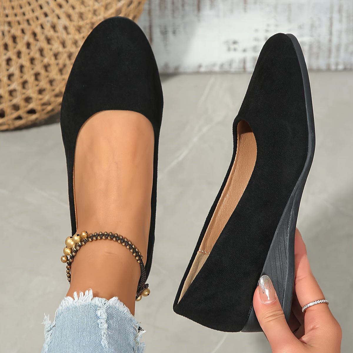 NICOLE™|ELEGANT WEDGE SHOES