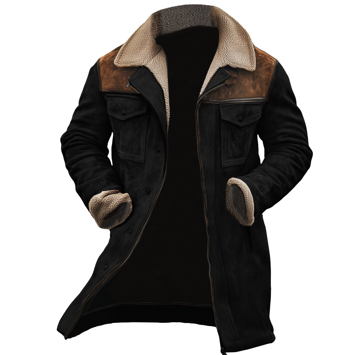 MARCELLO™|VINTAGE PATCHWORK JACKET COAT
