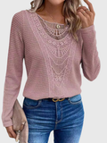 AMELIE™|CHIC PINK SWEATER