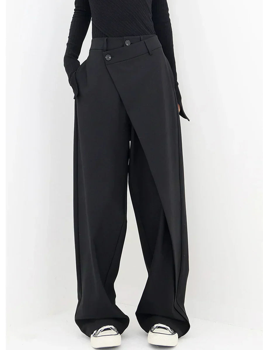 RINA™|LAYERED WIDE LEG PANTS