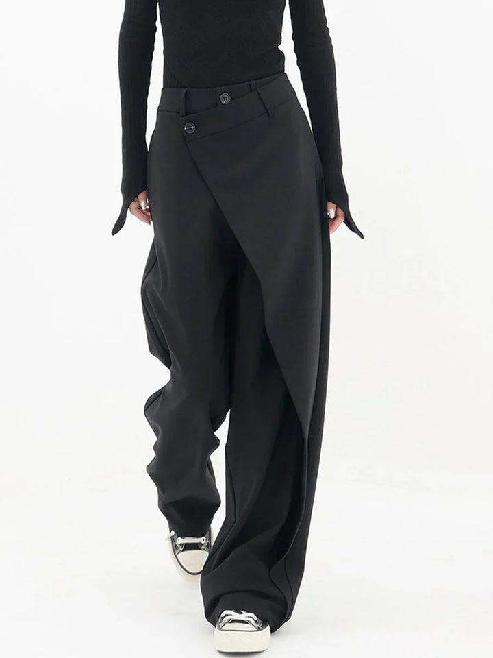 RINA™|LAYERED WIDE LEG PANTS