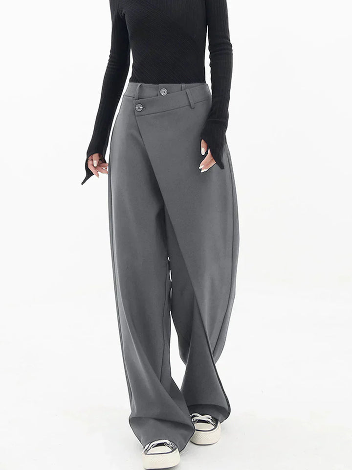 RINA™|LAYERED WIDE LEG PANTS