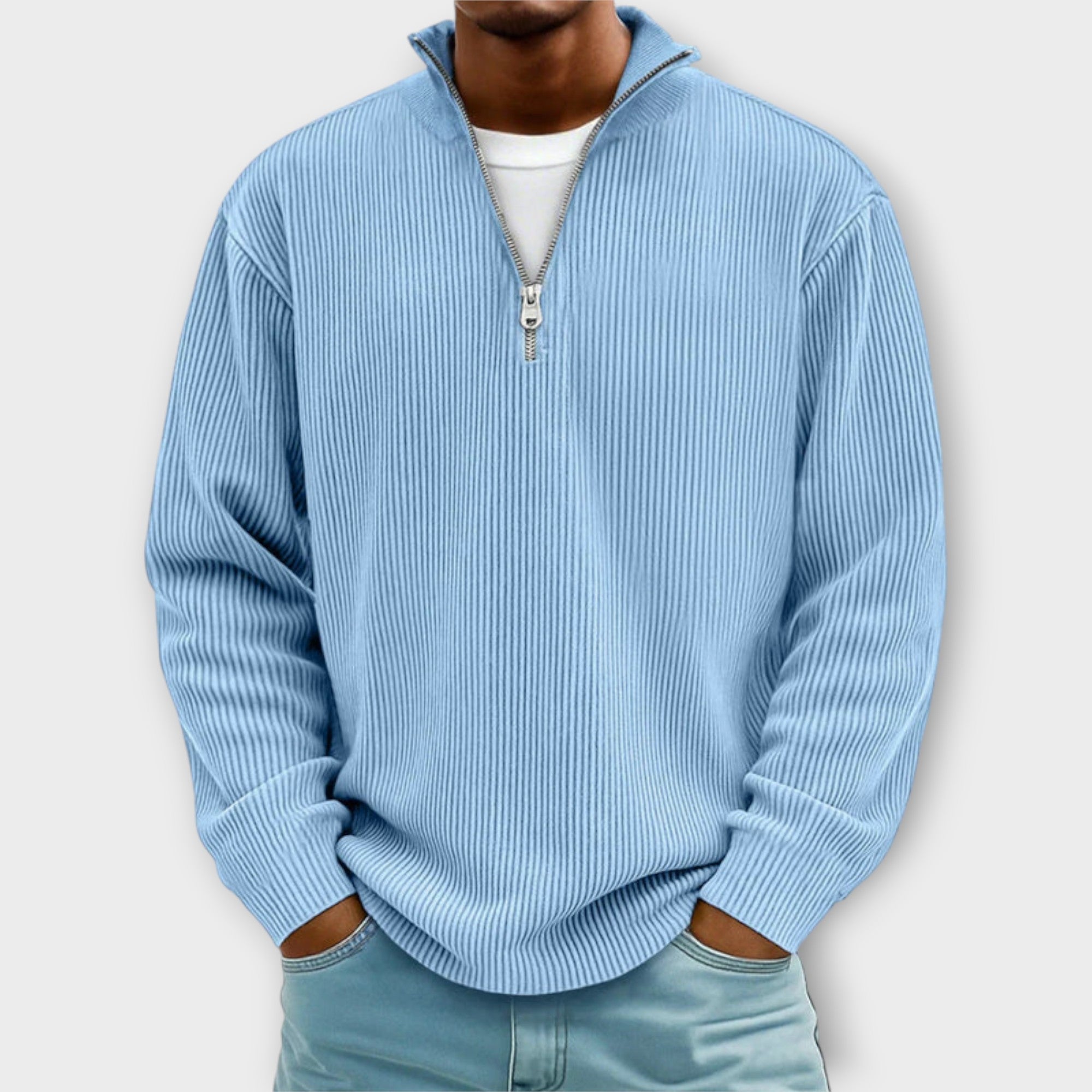 HANS™|MODERN ZIP SWEATER