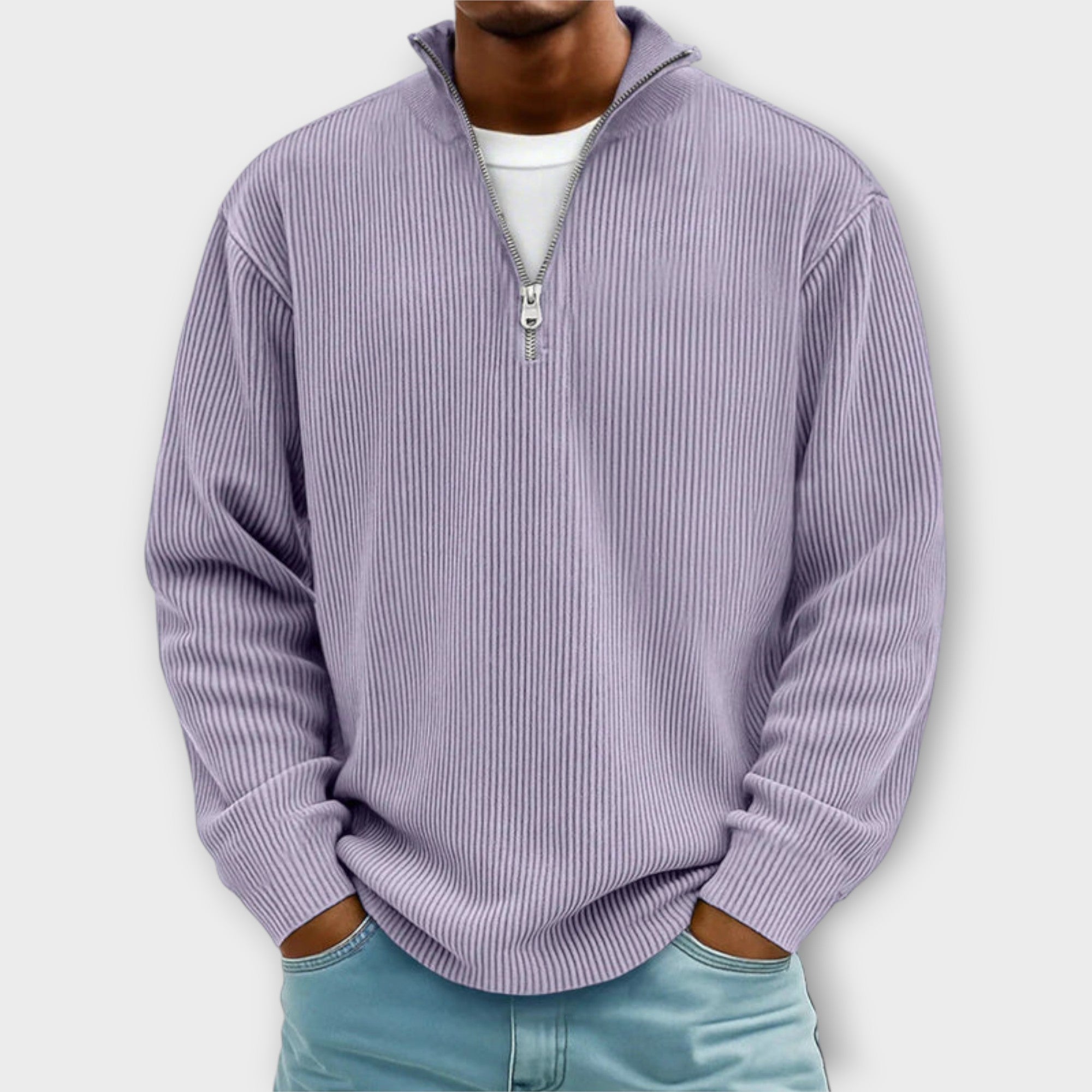 HANS™|MODERN ZIP SWEATER
