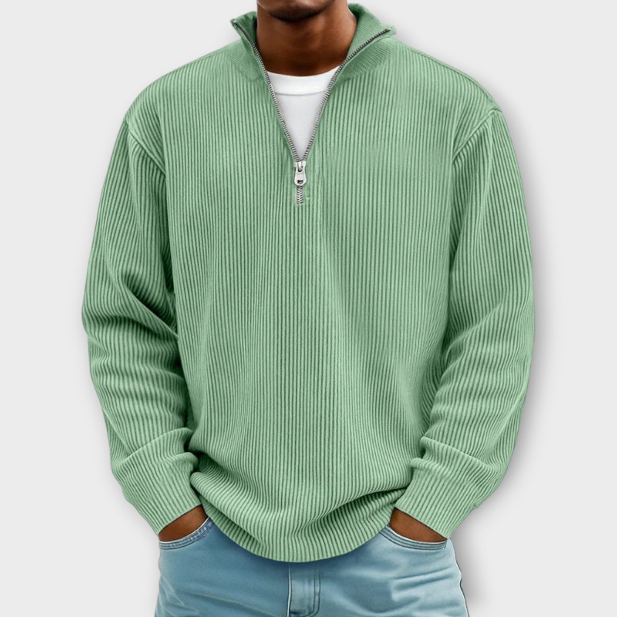 HANS™|MODERN ZIP SWEATER