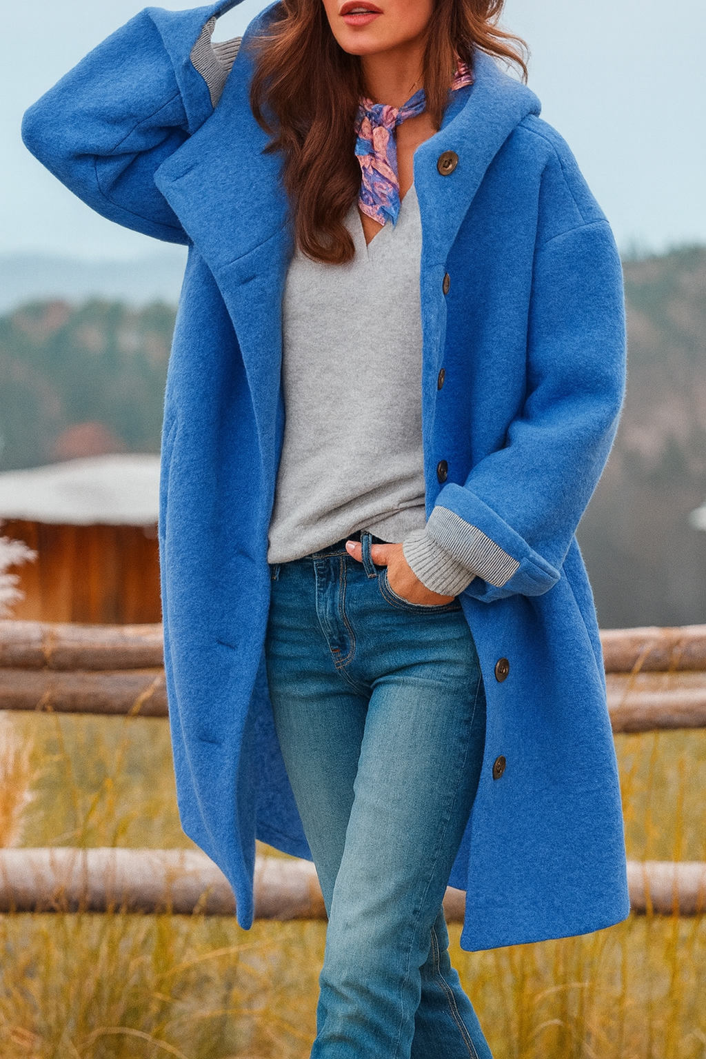 RACHEL™|HOODED ELEGANT JACKET