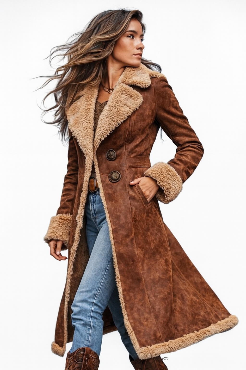ELAINE™|VINTAGE LONG COAT