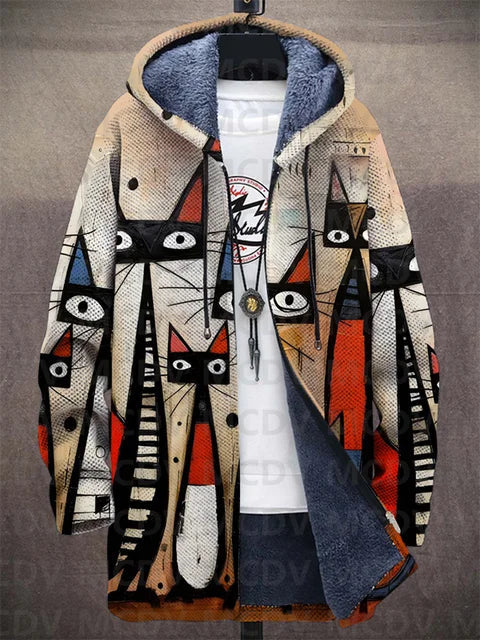 LOWANNA™|LUXURIOUS CARDIGAN WITH ARTISTIC INSPIRATION
