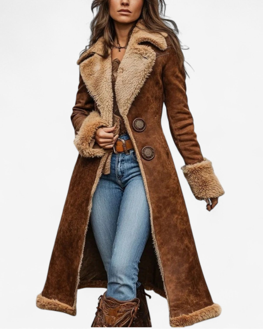 ELAINE™|VINTAGE LONG COAT