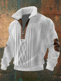 JACK™|ZIP-UP SWEATER WITH A HIGH COLLAR
