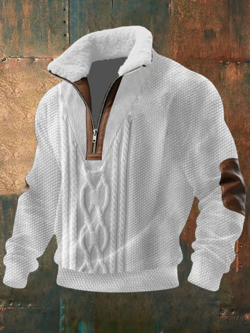 JACK™|ZIP-UP SWEATER WITH A HIGH COLLAR